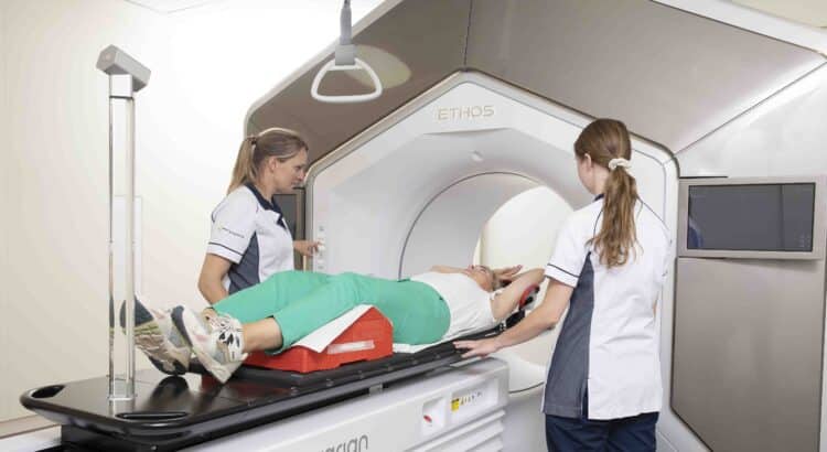 Bestralingstoestel Ethos, Radiotherapie behandeling