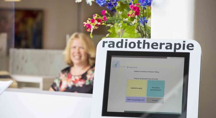 Balie, Ontvangst, Radiotherapie, Behandelroute