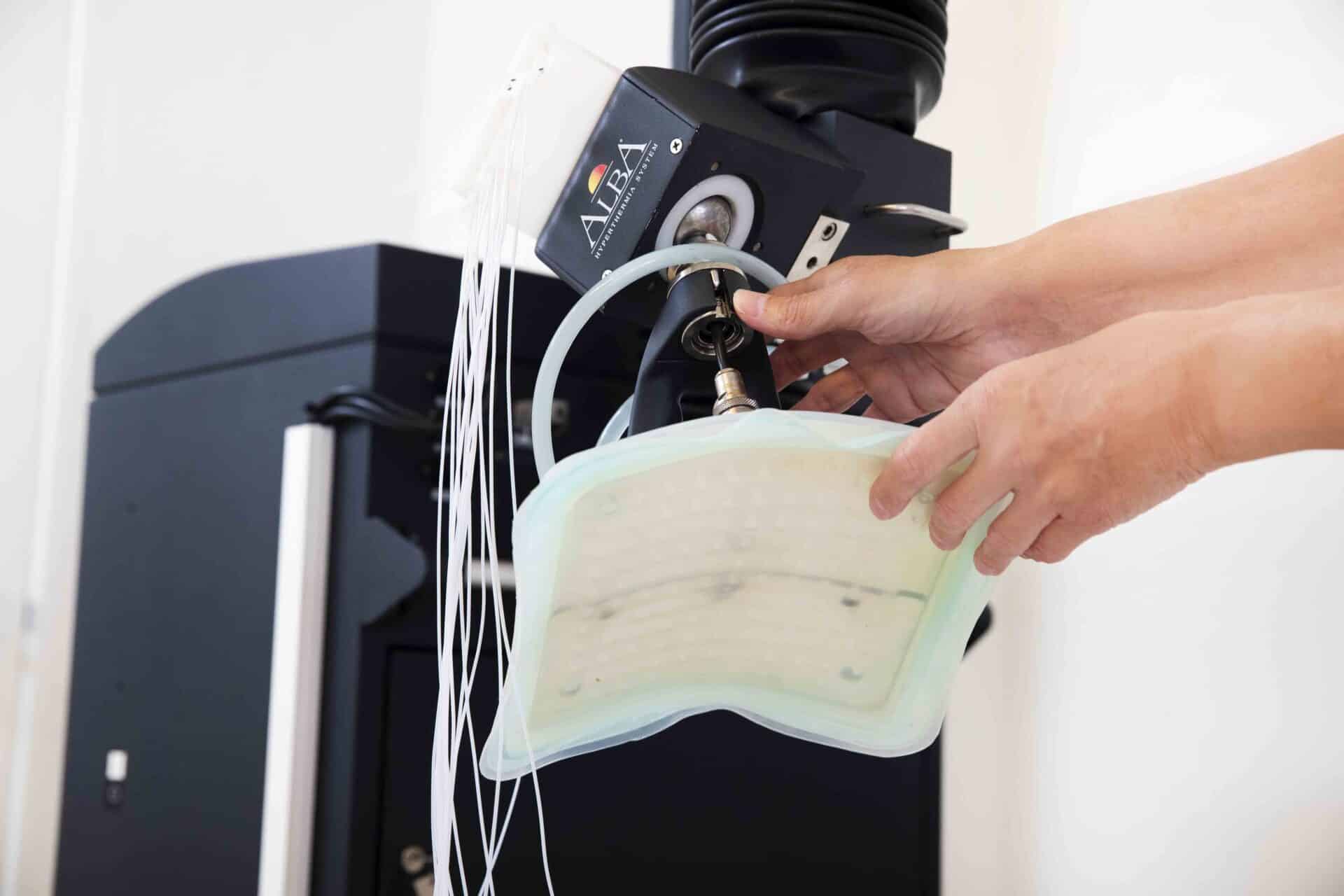 Behandeling met oppervlakkige hyperthermie bij Instituut Verbeeten