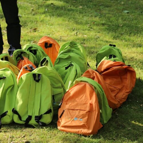 Rugzakken Verwendag 2023 in de Beekse Bergen